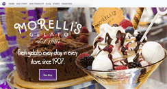 Desktop Screenshot of morellisgelato.com